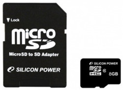 Silicon Power microSDHC 8GB Class 10
