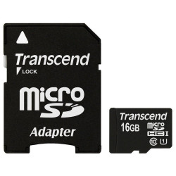 Transcend microSDHC 16GB class 10