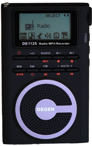 Радиоприемник Degen DE-1125(4Gb)